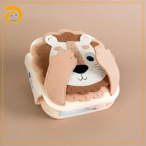 <span class=keywords><strong>Libro</strong></span> de tela suave de fieltro para bebés, León, <span class=keywords><strong>Libro</strong></span> de actividades, Juguete de viaje para bebés, <span class=keywords><strong>Libro</strong></span> de actividades educativas tempranas - Product Image 1