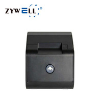 Impresora Térmica de Recibos ZYWELL de 2 Pulgadas (58 mm), sin Tinta, con Bluetooth, Impresora de Facturas