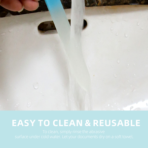 Công Cụ Làm Đẹp Du Lịch Di Động Móng Tay Tập Tin Móng Tay Đệm Chuyên Nghiệp Tái Sử Dụng Bền Đôi Hai Mặt Tinh Thể Thủy Tinh Móng Tay Tập Tin Với Trường Hợp - Product Image 5