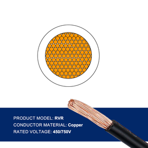 Mềm <span class=keywords><strong>PVC</strong></span> cách điện BVR dây-dây 450/750V, cho kiểm soát hệ thống dây điện & máy móc, mẫu miễn phí có sẵn - Product Image 3