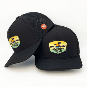 新しいファッション5パネルスポーツスポーツスポーツ野球帽レーザーカット穴デザイン独自のロゴトラック帽子低MOQ - Product Image 1