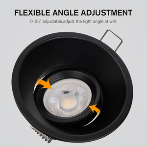 Faretto da <span class=keywords><strong>incasso</strong></span> per interni di alta qualità che taglia 85MM anteriore sostituisci lampadina faretto a Led faretto da <span class=keywords><strong>incasso</strong></span> a soffitto antiriflesso profondo - Product Image 4