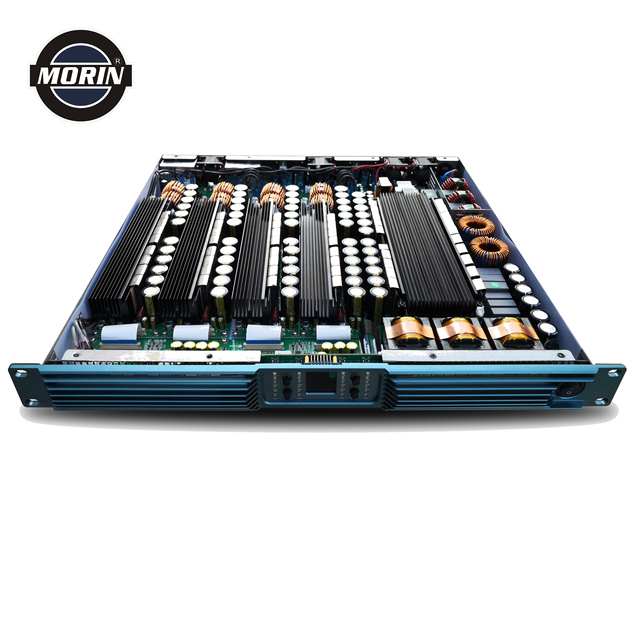 MORIN K416 High Powered 4 Channel 1600W 1U Class D Audio Amplifier