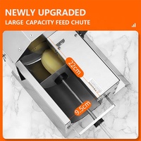 Compacte Ontwerp Snijmachine Voor Fruit Cassave Chips Machine Snijmachine Hoge Snelheid Broodsnijmachine