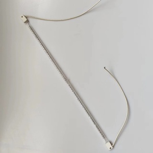 Bombilla calefactora infrarroja halógena <span class=keywords><strong>de</strong></span> cuarzo SK15 1000W para precalentamiento <span class=keywords><strong>de</strong></span> soplado <span class=keywords><strong>de</strong></span> PET - Product Image 1