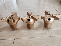 6 pouces 152.4mm 3 4 5 6 lames Bits PDC Foret Forage de puits d'eau