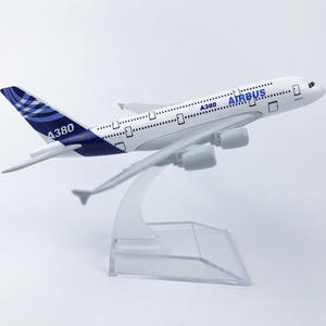 Modelo de Avión de Resina Realista a Escala 30cm del Avión A380 del Reino Unido, Recuerdo, Regalo de Navidad y Halloween - Product Image 4
