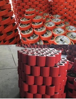 150x50mm Polyuréthane roue en fonte