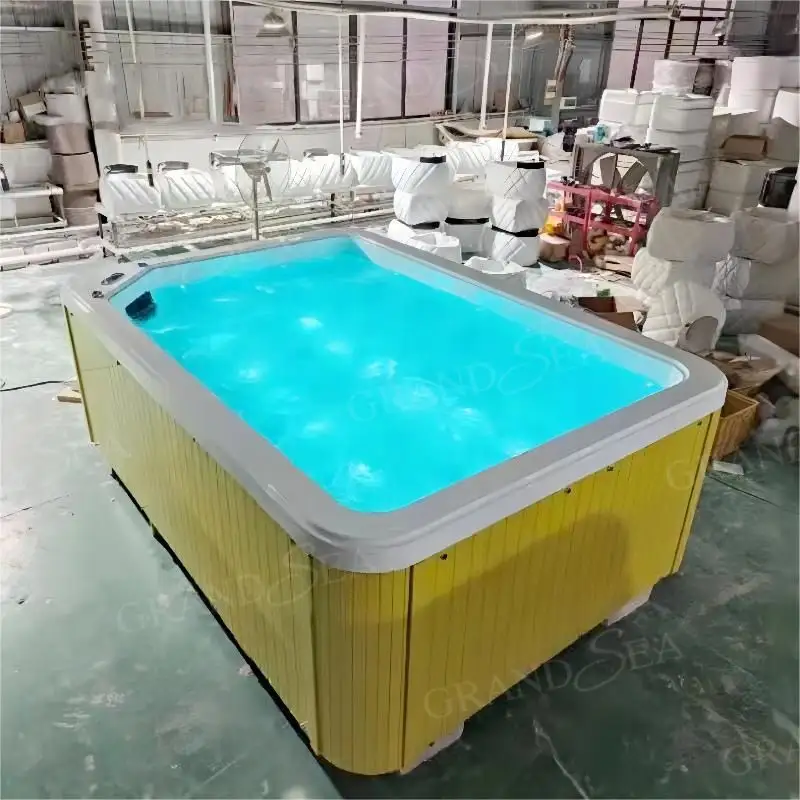 Grande piscine autoportante personnalisée en usine de haute qualité Baignoire à jets pour bébé Spa Baignoire de massage pour enfants