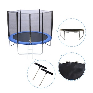 Funjump gros extérieur 14FT 16FT <span class=keywords><strong>Grand</strong></span> Trampolines pour enfants et adultes sautant <span class=keywords><strong>Trampoline</strong></span> avec filet de sécurité - Product Image 2