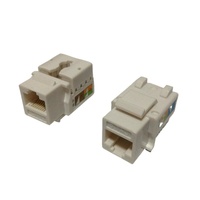Connecteur modulaire de réseau XL-205001 Cat5e Rj45 Keystone Jack 8P8C pour connecteurs de Type de produit de Transmission de données à grande vitesse
