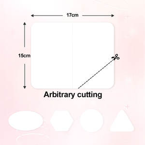 شريط رفع الفخذ، لاصق مضاد للاحتكاك للساق، رقعة شفافة مضادة للاحتكاك، مانع للاحتكاك وتقليل الاحتكاك بالفخذ - Product Image 3
