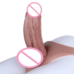 Gode souple culotte sangle réaliste creux gode pour hommes Gay adulte jeu jouets sexuels pour lesbienne <span class=keywords><strong>Cosplay</strong></span> pénis pantalon Masturbation - Product Image 2