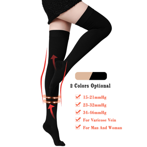Stoking kompresi pembuluh darah medis, <span class=keywords><strong>Anti</strong></span> varises, paha, Suster tinggi, kaus kaki Varicosities - Product Image 1