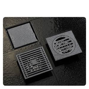 Siphon de sol anti-odeur rectangulaire en acier inoxydable, anti-corrosion, connexion filetée, 145 psi, pour salle de bain, douche, machine à laver - Product Image 1