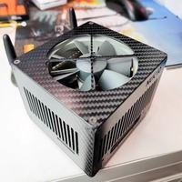 Carcasa de Ordenador Personalizada de Fibra de Carbono OEM ODM Ligera de Alta Resistencia Resistente al Calor Fabricada con Precisión Chasis para PC Gaming