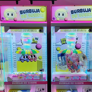 Vente en gros Logo personnalisé Clip à pièces <span class=keywords><strong>Grue</strong></span> et poupée Machine Jouet pour <span class=keywords><strong>enfant</strong></span> - Product Image 2