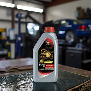Havoline Super 4T 15W 40 Caltex Mineral Motorcycle Oil avec CORE Technology Smooth Performance Engine Lubricants & Cleaners - Product Image 1