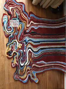 Alfombra de lana con mechones a mano de diseño persa de lujo estilo moderno para el hogar piso comedor sala de estar cocina dormitorio Hotel espacios de oficina - Product Image 2