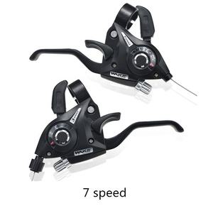 Offre Spéciale Vélo Accessoires Sillage 3*7/ 3*8 vitesse Index Pouce Shifter 21/24 vitesse Vélo Shifter Pour vtt - Product Image 2