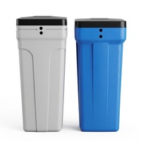 Réservoir de saumure carré Extrepure 70L en PE avec couvercle hermétique, réservoir de sel pour système adoucisseur d'eau, équipement de traitement de l'eau pour usine