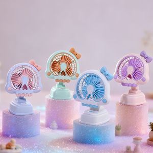 Ventilateur de bureau LingPan Skull 7-9,9 pouces alimenté par USB avec lumière et commande mécanique pour le refroidissement de la chambre des enfants - Product Image 5