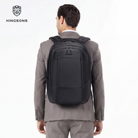 Mochila para Portátil de Negocios Resistente al Agua de 15.6 Pulgadas, 20.5L de Gran Capacidad, Bolsa para Computadora de Oficina, Lista para Enviar