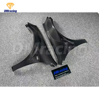 Garde-boue avant large en fibre de carbone de style JS (+ 15 MM) pour Acura Integra RSX DC5 2002-2006