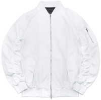 Échantillon gratuit, veste bomber pour homme, édition personnalisée en gros, manches raglan, MA 1 Flight