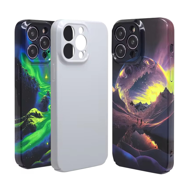 Telefon Kilifi Printable 3D Sublimation Cases Smartphone Blank Phone Shockproof Case for iPhone 17 16 13 Mini 14 15 Pro Max Plus