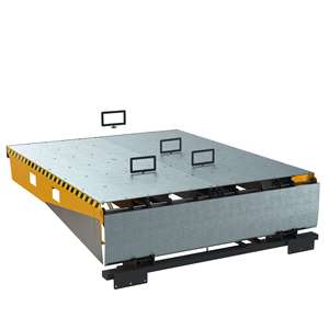 Plataforma Niveladora Hidráulica de Alta Capacidad TM PEDANE BAG-P250B.6T, Acero Galvanizado, 6000-9000 kg, Ancho 2000 x Largo 2400 mm - Product Image 2