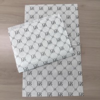 Papier d'emballage cadeau de luxe avec impression dorée, design personnalisé, papier de soie recyclé pour l'emballage des vêtements, papier de soie d'emballage
