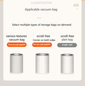 Machine de mise sous vide numérique multifonctionnelle de bureau, portable, pour la conservation des aliments, appareils électroménagers - Product Image 6
