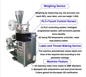 Industrial Durable Fully Automatic Electric <b>Tea</b> Wrapping Bags Packaging <b>Machine</b> with Motor for Wholesales - Product Image 2