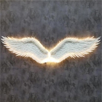Ailes d'ange portables pour adultes, décoration murale, ailes d'ange créatives