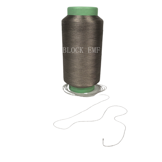 Silver Coated Nylon Sewing Thread - Conductive Yarn for EMF Shielding Apparel