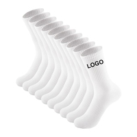 Fabricant de chaussettes de haute qualité, chaussettes en coton personnalisées, chaussettes de sport personnalisées, logo personnalisé, chaussettes blanches