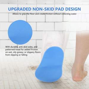 Fundas Protectoras para Yesos de Pierna, 100% Impermeables, de PVC, Reutilizables, Antideslizantes, para Ducha, para Adultos, Fundas Protectoras para Yesos de Media Bota - Product Image 6