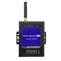 Meilleure Qualité Appel Gratuit SMS SM200 2G/4G GSM Relais Interrupteur Dialer Ouvre-Porte Contrôlé Sans Fil Contrôleur d'Alarme Domestique