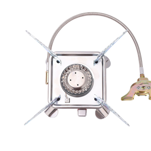 Réchaud <span class=keywords><strong>de</strong></span> camping au gaz butane compact, portable, pliable, coupe-vent, intégré, pour la <span class=keywords><strong>survie</strong></span> en plein air, la cuisine et les pique-niques, personnalisable OEM - Product Image 5