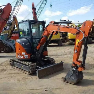 3Ton Used Excavator Hitachi ZX30U <b>Mini</b> Crawler Excavator Original Japan Second-<b>Hand</b> Machine with Core Engine Component for Sale - Product Image 1