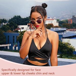 Depiladora Facial para Mujer, Afeitadora Facial Indolora, Dispositivo de Depilación con Batería para Rostro, Labios y Vello Fino (Color Rosa Claro) - Product Image 5