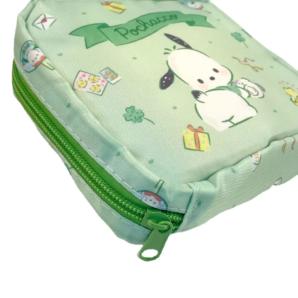 Sanrio dessin animé mignon Pacha Cinnamoroll babycinnamoroll sac de rangement portable étudiant serviette hygiénique sac de rangement voyage cosmétiques