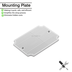 Qilipsu 175x125x75mm hộp dự án IP67 Hộp nối chống thấm nước ngoài trời bao vây điện thời tiết ABS nhựa rõ ràng Bìa - Product Image 3