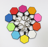 Collier avec nom en émail de forme ronde en silicone personnalisé pendentif étiquettes pour animaux de compagnie code QR pour collier de chien