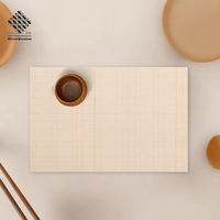 Napperons de table en Textilène colorés pour restaurants et hôtels – Vente chaude