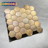 Paneles de Mosaico de Aluminio Compuesto Autoadhesivos Directo de Fábrica, Paneles Metálicos Personalizados para Proyectos de Cocina