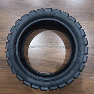 Pneu extérieur tout-terrain en caoutchouc naturel de 10 pouces 10x2.75-6.5 pour trottinette électrique, super adhérence, durable pour trottinette adulte/enfant - Product Image 1