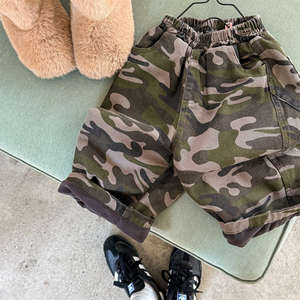 Giacche <span class=keywords><strong>invernali</strong></span> da bambino e da bambino con spessore di velluto per bambini imbottite di cotone per <span class=keywords><strong>pantaloni</strong></span> e <span class=keywords><strong>pantaloni</strong></span> da ragazza autunno/inverno - Product Image 2