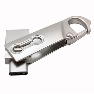 Công nghệ tiên tiến USB <span class=keywords><strong>Flash</strong></span> Drive Kim Loại Cơ thể USB + Loại C Giao diện 8GB-128GB công suất thẻ tín dụng Kích thước 1 năm bảo hành - Product Image 5